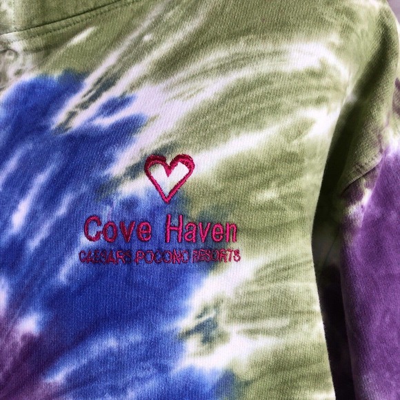 Renegade Club Vintage Sweatshirt Tie Dye Pullover - Picture 3 of 9